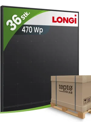 Longi 470Wp LR7-54HVBB-M EcoLife X10 Fullblack (Palette) Wochenendangebot